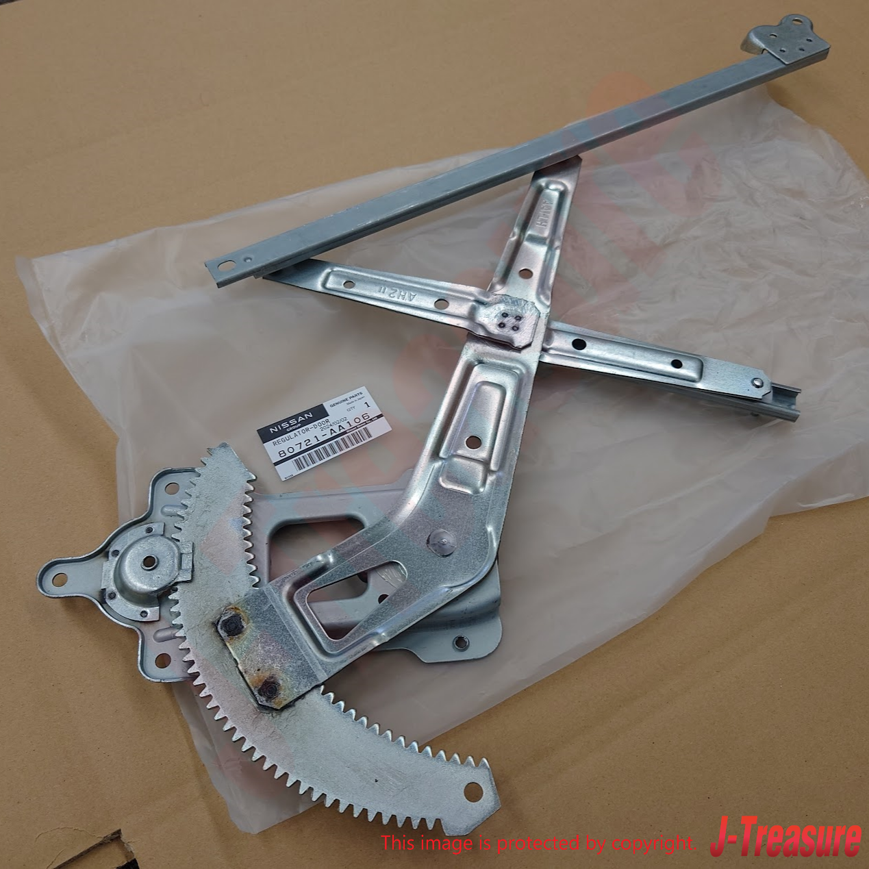 NISSAN SKYLINE R34 2Door 99-02 Genuine Door Window Regulator Assy LH 80721-AA106