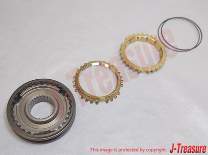 HONDA CIVIC ES1 ES5 01-05 Genuine Synchronizer Sleeve Set (5) 23626-PLW-305 OEM