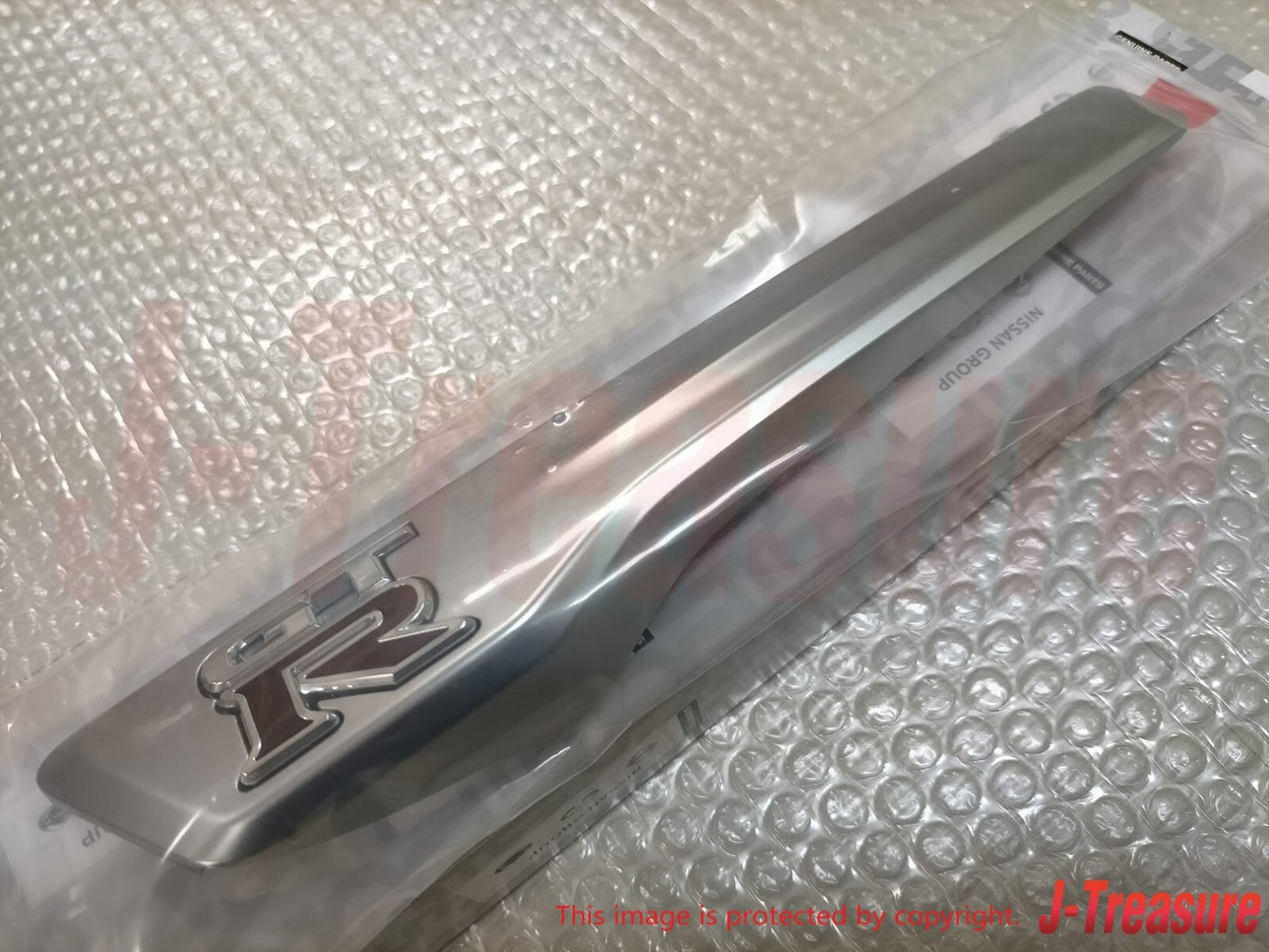 NISSAN GT-R R35 13-21 Genuine Emblem Finisher Front Fender Right & Left Set OEM