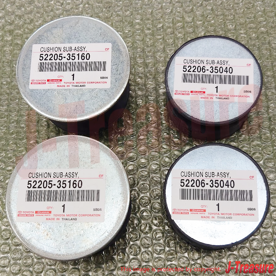 TOYOTA LAND CRUISER PRADO GRJ120 03-09 Genuine No.3 Up & Low Mounting RL set