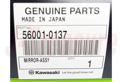 KAWASAKI KLR650 2013-2014 Genuine Mirror Assy 56001-0137 RH or LH OEM