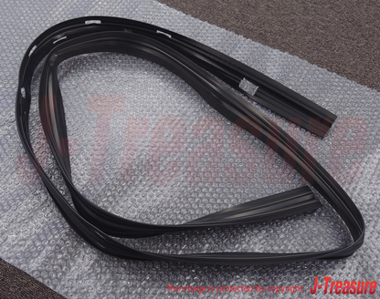 MITSUBISHI DELICA P0#W Genuine Rear Door Window Glass Runchannel RH & LH Set OEM