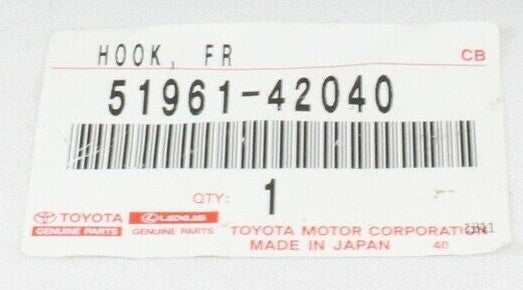 TOYOTA RAV4 SAS4# ALA4# 2013-2018 Genuine Front Hook Assy 51961-42040 OEM