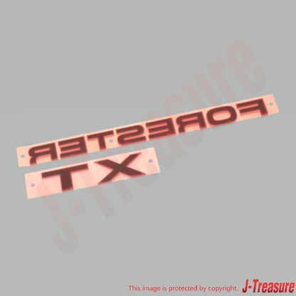 SUBARU FORESTER SH5 SH9 '09-13 Genuine Rear Letter Mark "FORESTER XT" 93073SC030