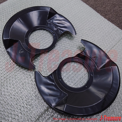 HONDA CIVIC 95-05 Genuine Front Brake Splash Guard (14") Right & Left Set OEM