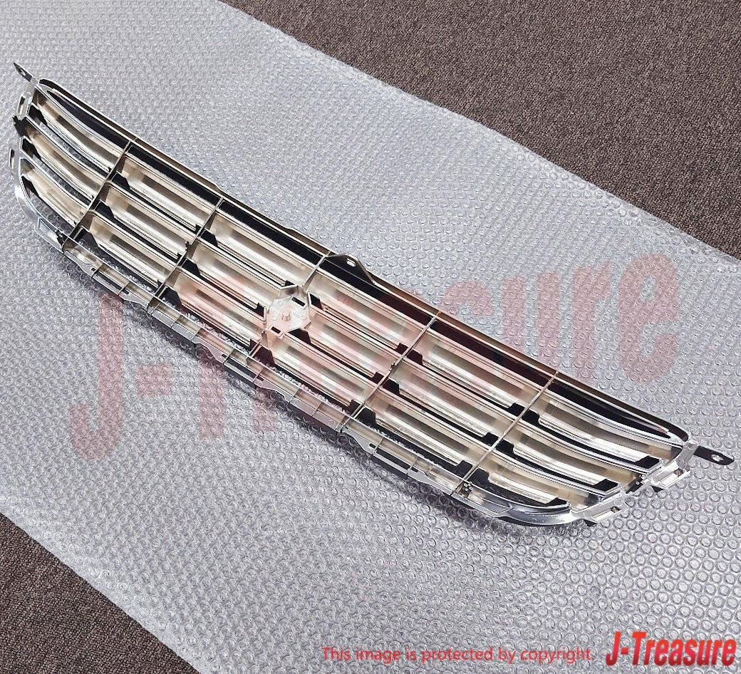 TOYOTA ALTEZZA 98-05 Genuine Radiator Grille Early Model & F/Emblem BK Set OEM