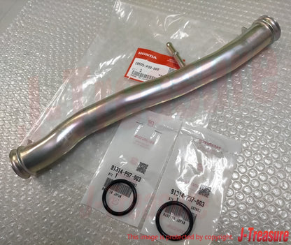 HONDA CIVIC INTEGRA DEL SOL Genuine Water Pump Connecting Pipe & Gasket Set OEM