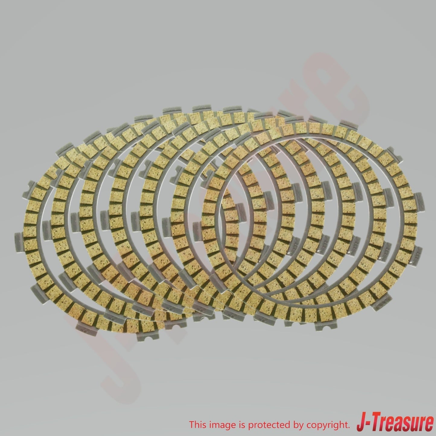 HONDA XR650L '93-25 Genuine Clutch Friction(x7) & Plate(x6) & Spring(x4) Set OEM