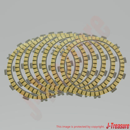 HONDA XR650L '93-25 Genuine Clutch Friction(x7) & Plate(x6) & Spring(x4) Set OEM