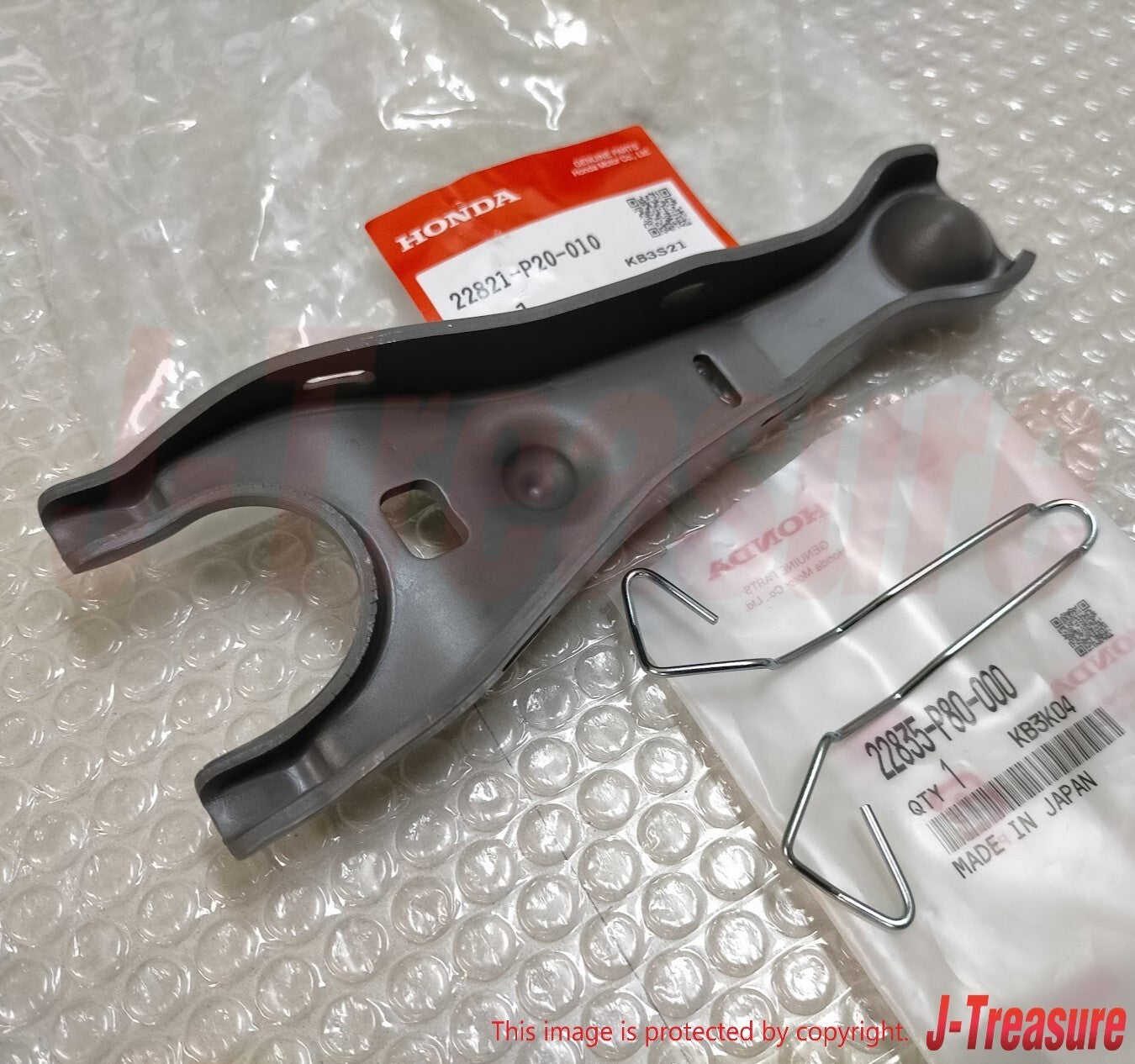 HONDA CR-X DEL SOL EG1 EJ4 93-97 Genuine Clutch Release Fork & Spring Set OEM