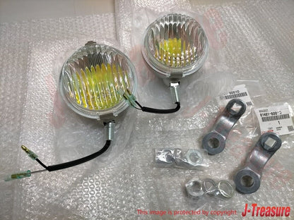 TOYOTA LAND CRUISER 40 Series Genuine Fog Lamp & Bracket Right & Left Set OEM