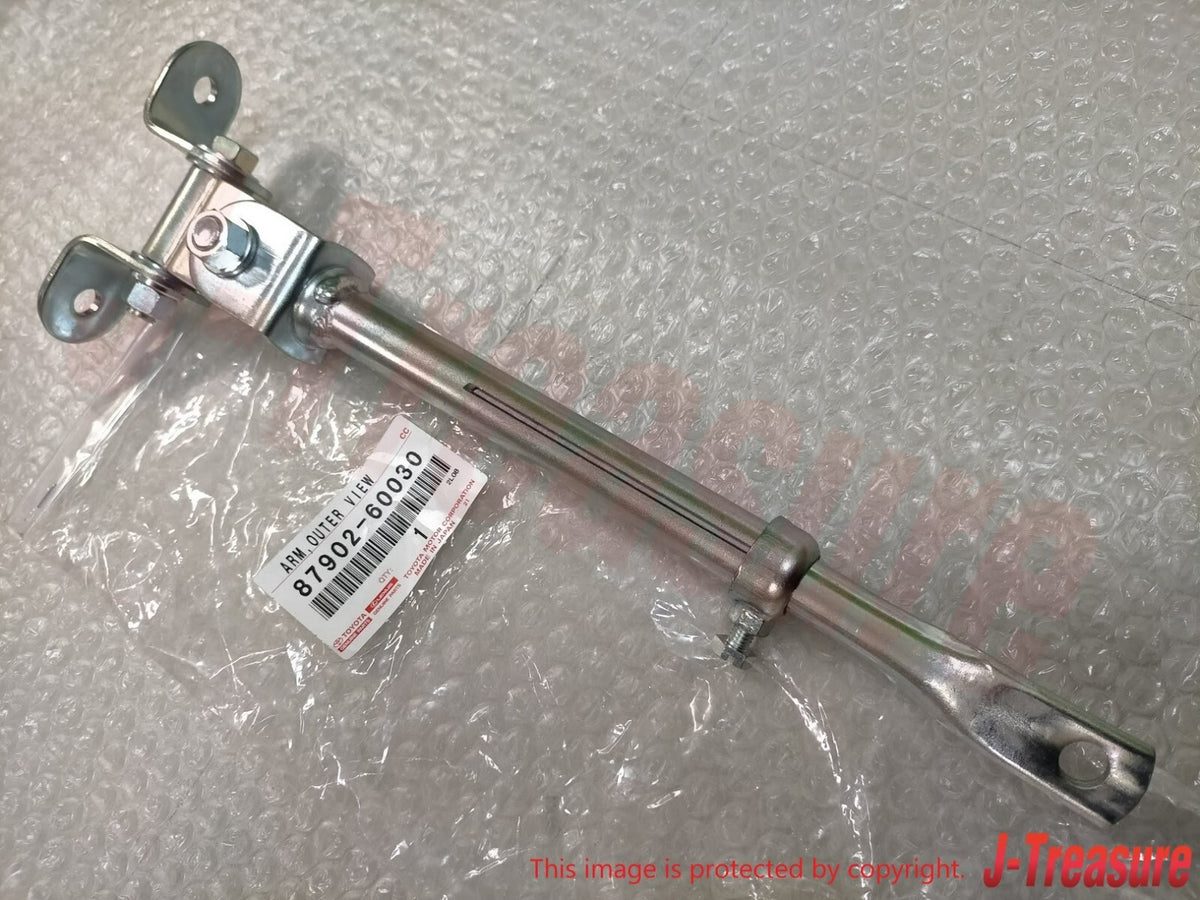 TOYOTA LAND CRUISER BJ40 BJ42 FJ40 FJ45 58-76 Genuine Mirror Arm RH & LH Set OEM