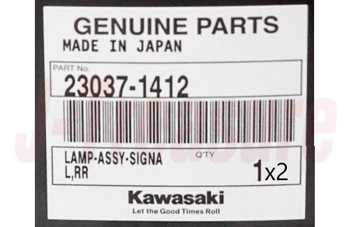 KAWASAKI VULCAN 1600 MEAN STREAK '04-08 Genuine F & R Signal Lamp RH & LH Set