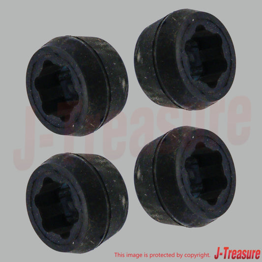 TOYOTA LAND CRUISER KZJ78 Genuine Rear Shock Absorber Bush 90385-19003 x4 Set