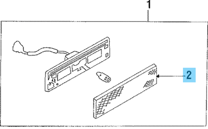 MAZDA RX-7 FC3S 86-90 Genuine Front Side Marker Turn Signal Ramp Lens Set OEM
