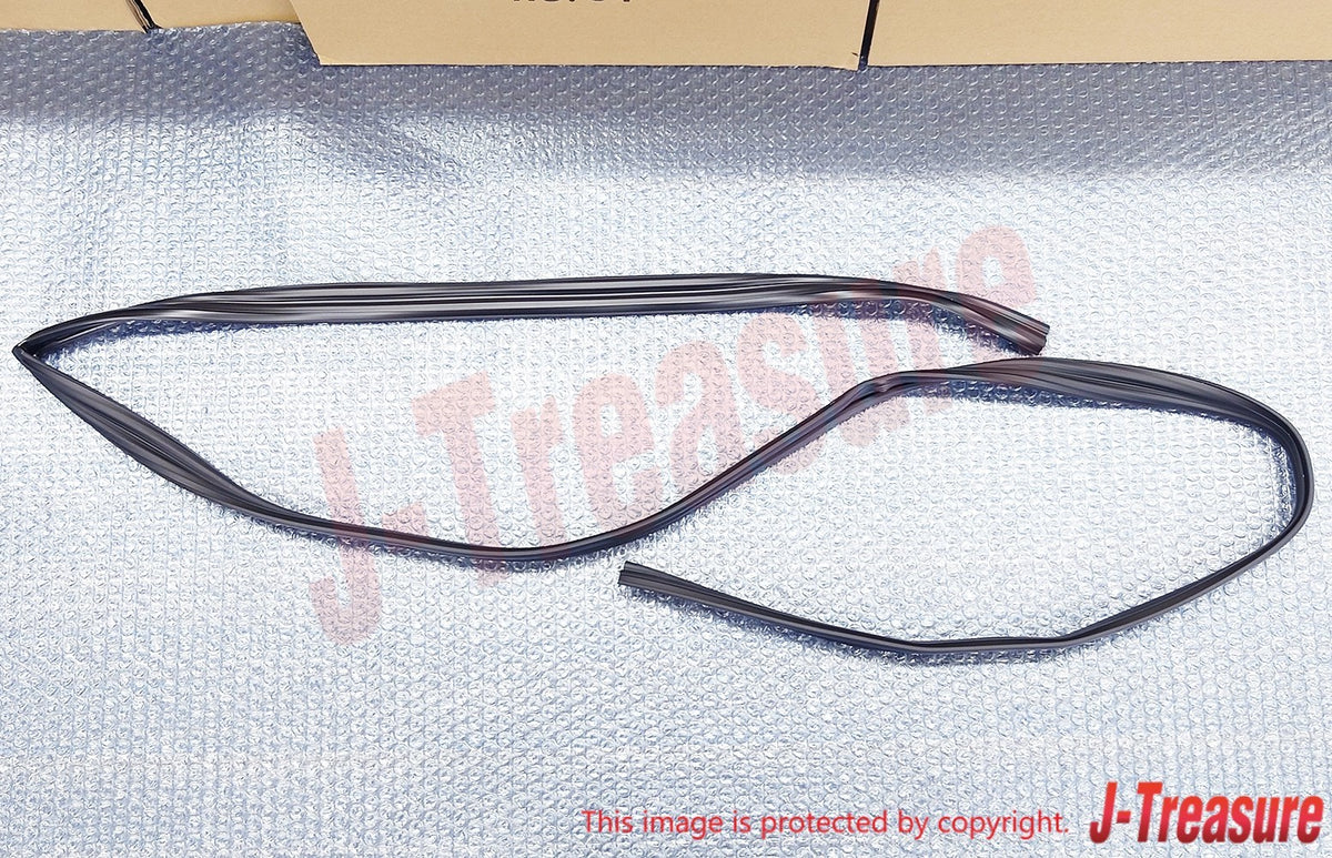 TOYOTA 4RUNNER 85-89 Genuine Front Door Glass Run Channel No Vent 6814189107 OEM
