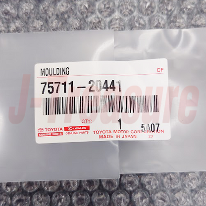 TOYOTA CELICA ZZT230 01-05 Genuine Front Door Belt Moulding RH 75711-20441 OEM