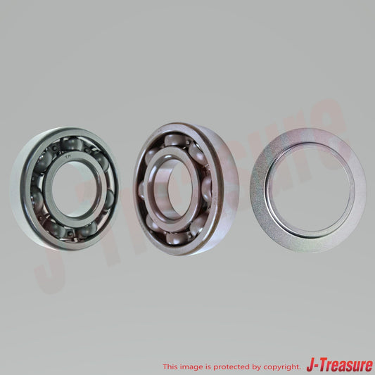 HONDA XR650L '93-25 Genuine Crankshaft Bearing(RH & LH ) & Bearing Plate Set OEM