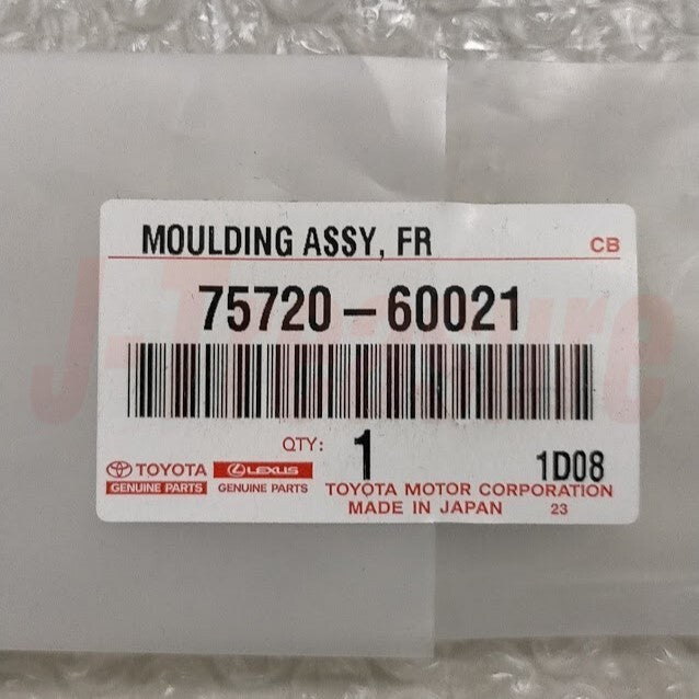 TOYOTA LAND CRUISER LEXUS 80 LX450 FZJ80 96-97 Genuine Door Belt Molding Set OEM