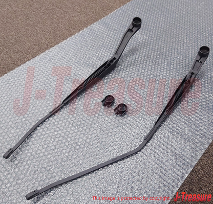 MITSUBISHI LANCER EVO 7 8 9 CT9A Genuine Wiper Arm & Head Cover RH & LH Set RHD
