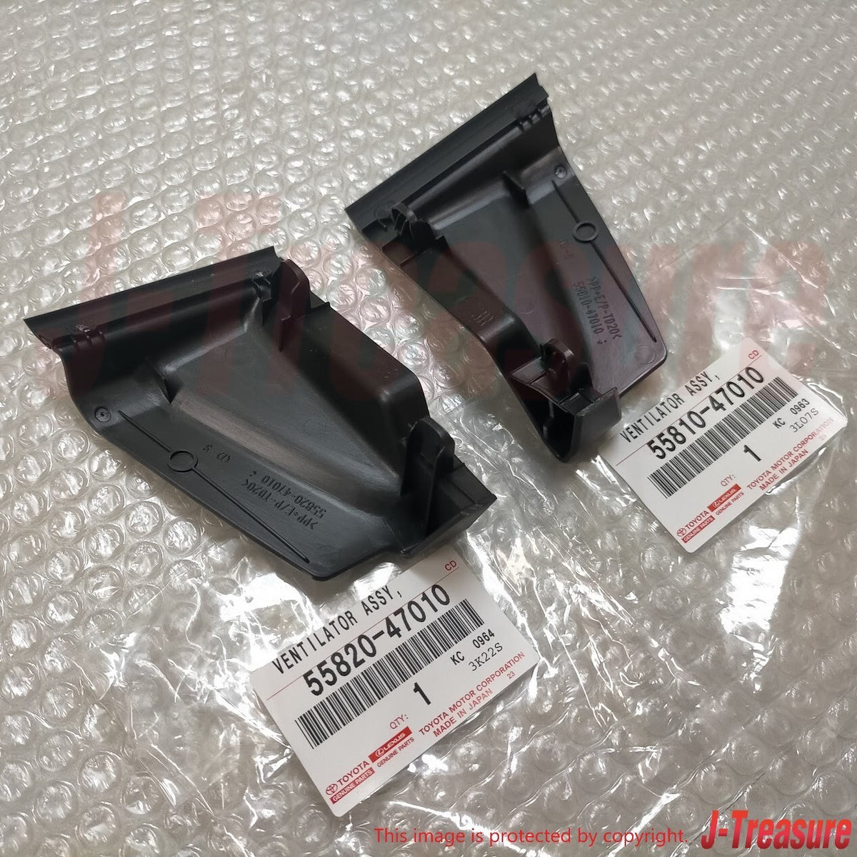 TOYOTA PRIUS V ZVW41 2011-2014 Genuine Front Ventilator Assy RH & LH Set OEM