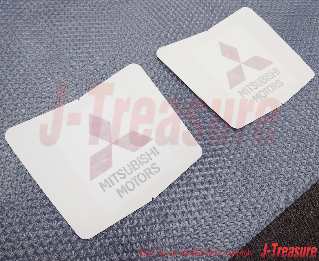 MITSUBISHI LANCER EVO6 TOMMI MAKINEN CP9A Genuine R/W Side Three-Dia Decal 2 Set