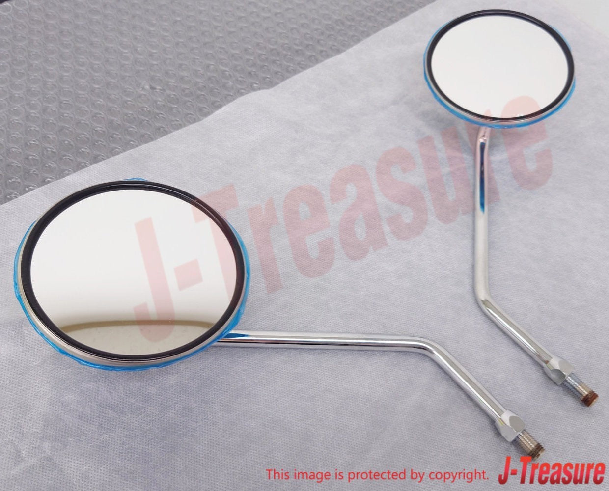 KAWASAKI KE100 1976-1991 Genuine Rear View Mirror RH & LH Set OEM
