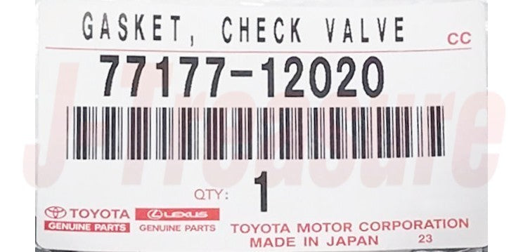 LEXUS IS300 JCE10 2001-2005 Genuine Fuel Tank Over Fill Check Valve Gasket OEM