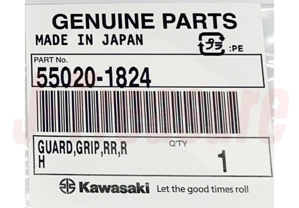 KAWASAKI NINJA 1000SX '20-24 Genuine Grip Stay Guard RH(F & R) & LH(F & R) Set