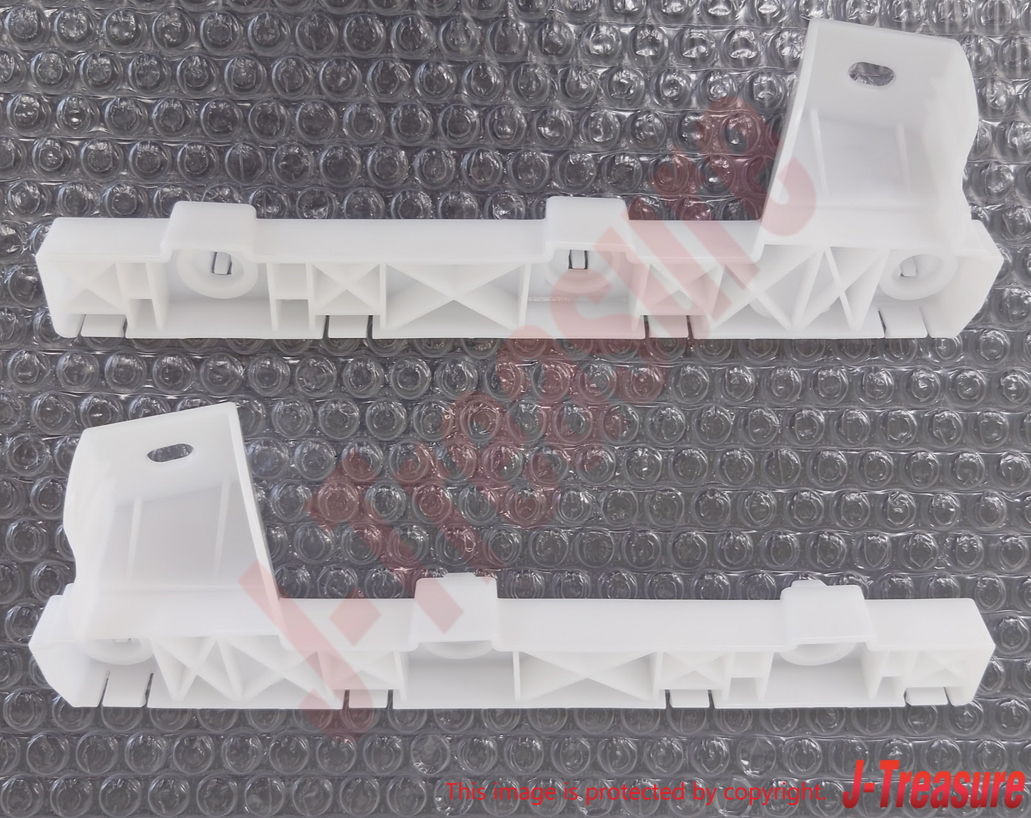 MITSUBISHI LANCER CY4A 08-17 Genuine Front Bumper Side Bracket RH & LH Set OEM