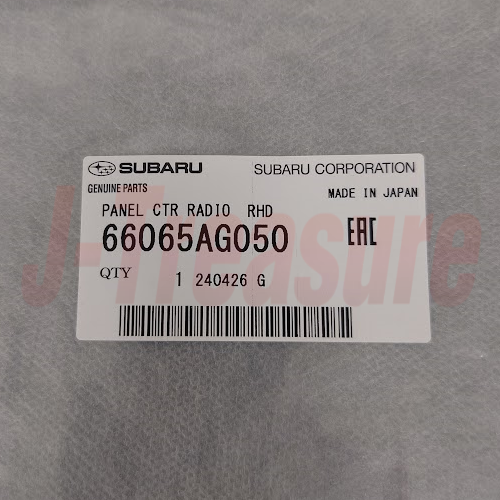 SUBARU OUTBACK BP5 BP9 Genuine Audio Center Cover Panel 66065AG050 OEM