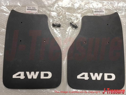 TOYOTA HILUX PICKUP 4RUNNER 89-93 Genuine Rear Mud Flap Guard 4WD RH LH Set OEM