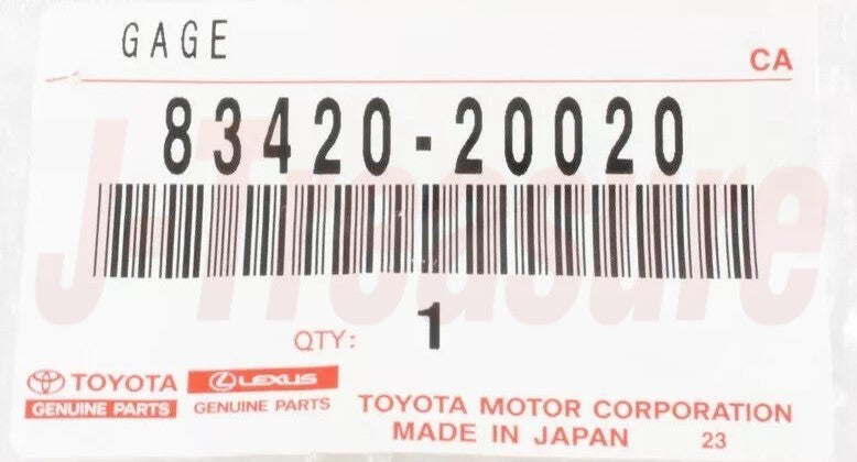 TOYOTA COROLLA CP AE86 80-91 Genuine Water Temperature Sender Gage 83420-20020