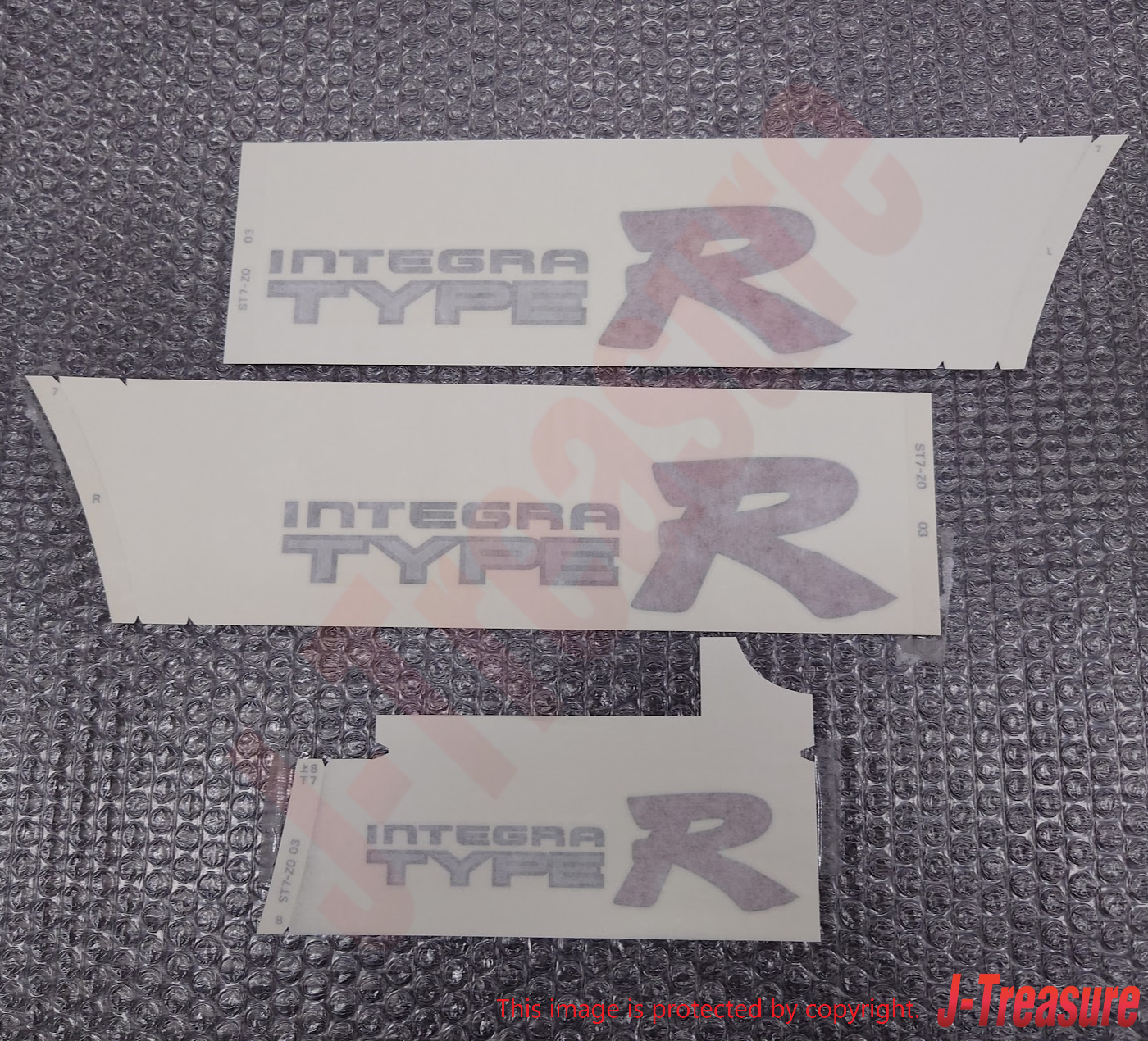 HONDA ACURA INTEGRA DB8 DC2 97-01 Genuine Type R Sticker RH & LH & Rear set OEM