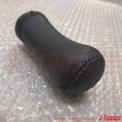 NISSAN FAIRLADY Z 300ZX Z32 1990-1996 Genuine Black Leather Shift Knob 5MT OEM