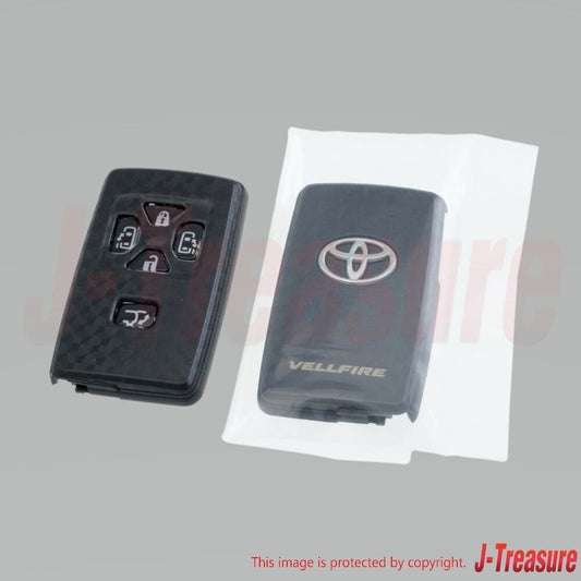 TOYOTA VELLFIRE ANH20 12-13 Genuine Door Control Transmitter Housing Carbon tone