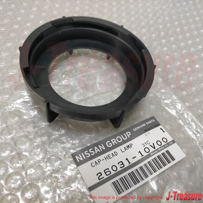 NISSAN SKYLINE ##R32 1989-1994 Genuine Head Lamp & Socket Cover Set RH LH OEM