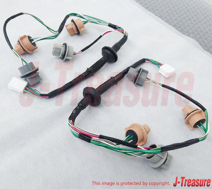TOYOTA SUPRA JZA80 97-98 Genuine Tail Light Socket Harness 81555-14700 x2 Set