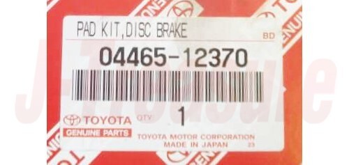 TOYOTA LEVIN TRUENO AE86 Genuine Front Disc Brake Pad Kit & Cylinder Kit Set OEM