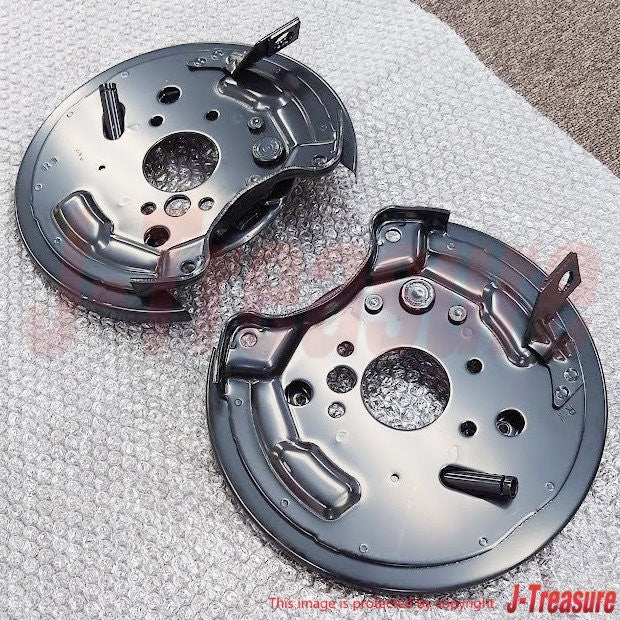 MITSUBISHI LANCER CS7# 04-06 Genuine R/Brake Backing Plate RH & LH Set For 2WD