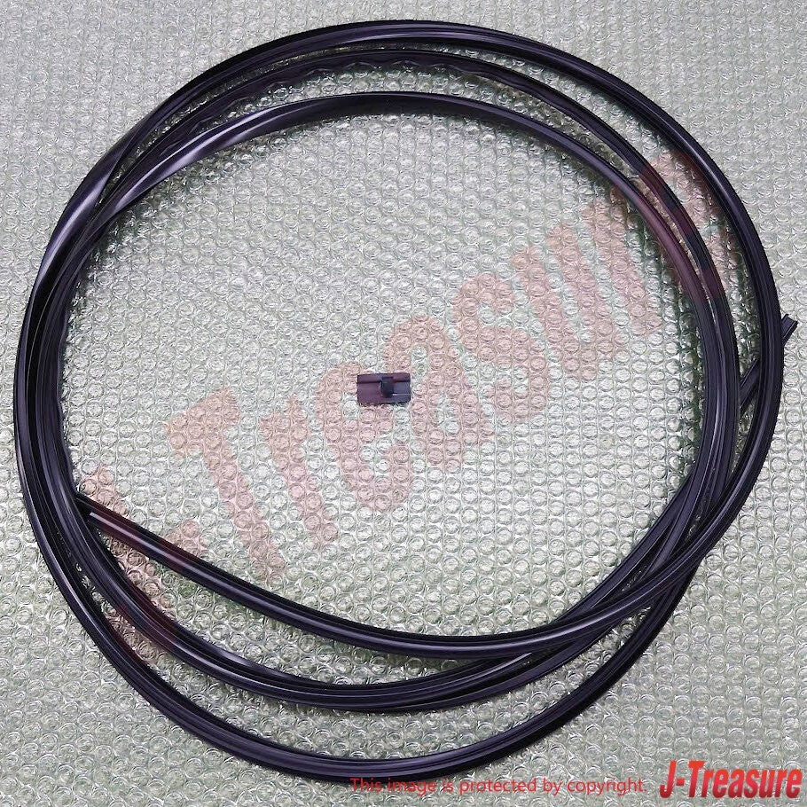 MAZDA RX-7 FC3S 1986-1991 Genuine Rear Glass Windshield Molding & Joint Set OEM