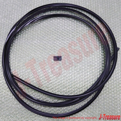 MAZDA RX-7 FC3S 1986-1991 Genuine Rear Glass Windshield Molding & Joint Set OEM