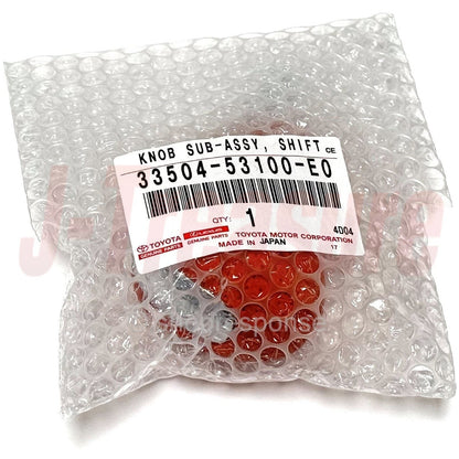 LEXUS IS F 2010-2012 Genuine Shift Knob Orange Leather Chrome 33504-53100-E0 OEM