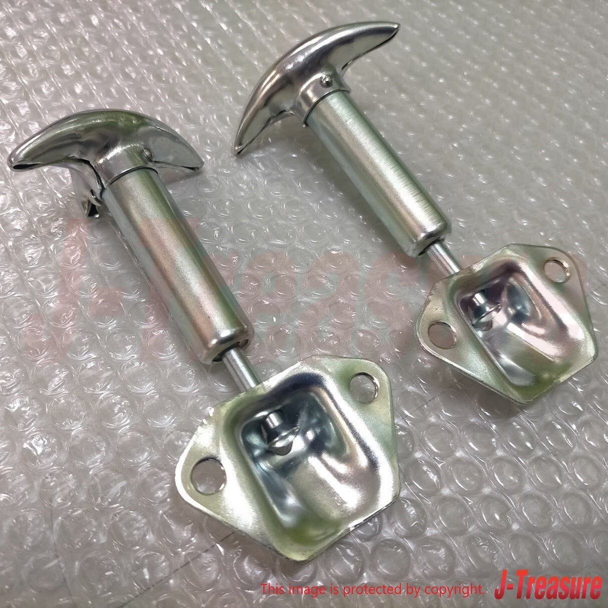 TOYOTA LAND CRUISER BJ40 FJ40 Genuine Windshield Hood Catch Set 53504-90300 OEM