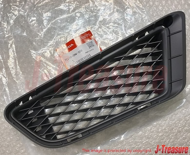 HONDA CIVIC TYPE-R FD2 Genuine Front Bumper Lower Mesh Grille Foglight Cover Set
