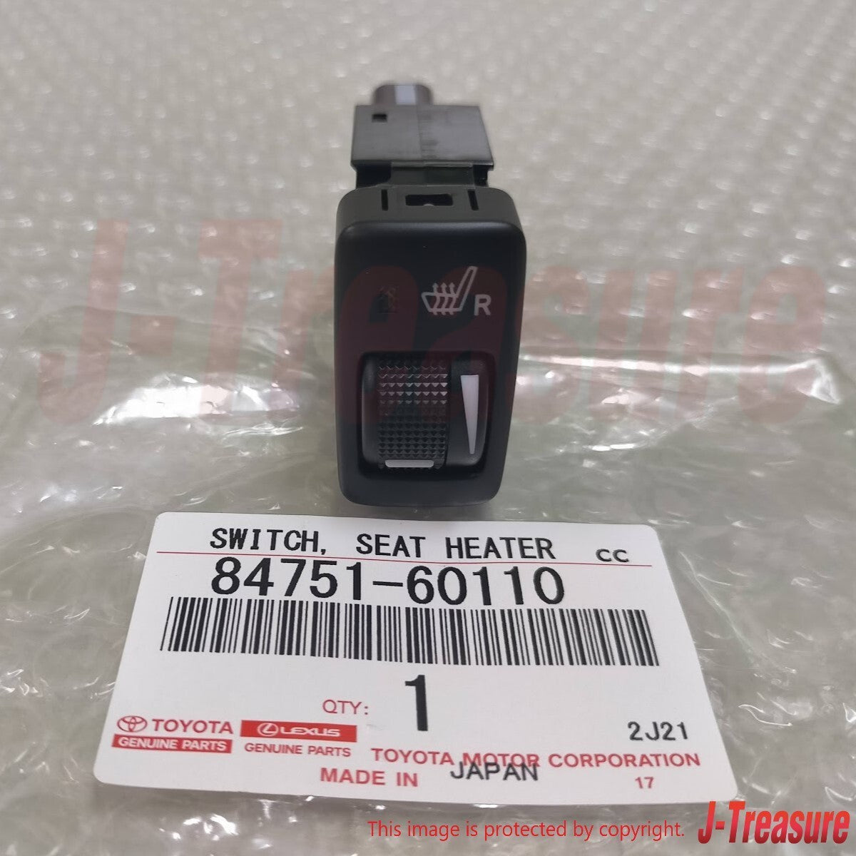 TOYOTA 4RUNNER GRN210 2003-2009 Genuine Seat Heater Switch RH & LH Set OEM