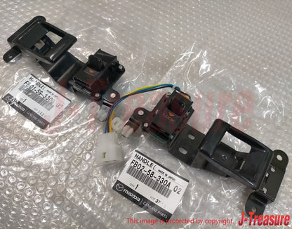 MAZDA RX-7 FC3S RHD Genuine Inner Door Handle Lock Switch Right & Left Set OEM