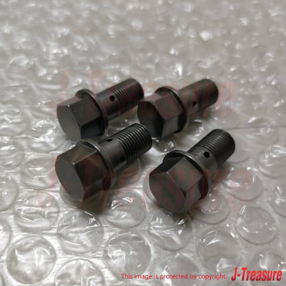 HONDA S2000 AP1 AP2 Genuine Oil Jet Squirter Bolt Comp 15290PCX000 4pcs Set OEM