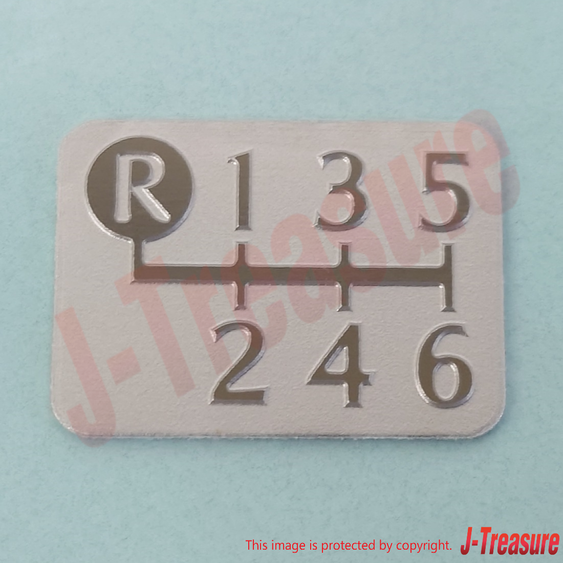 LEXUS IS350 GSE20 06-12 Genuine Control Lever Information Label 33621-53030 OEM