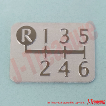 LEXUS IS350 GSE20 06-12 Genuine Control Lever Information Label 33621-53030 OEM